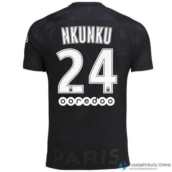 Paris Saint Germain Trikot Ausweich Nkunku 2017-18 Fussballtrikots Günstig